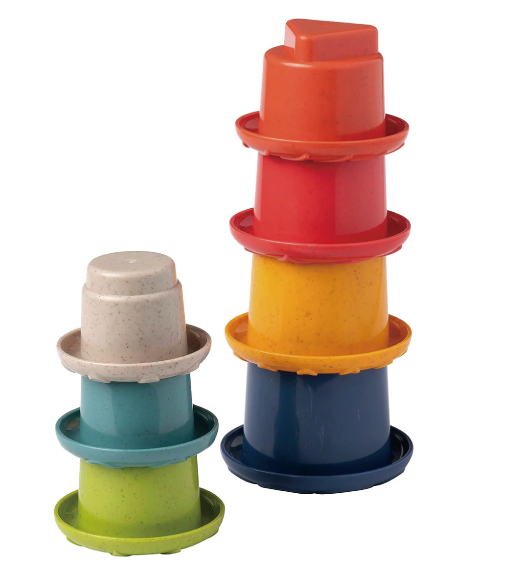 Speedy Monkey - Rainbow Stacker by Tolo