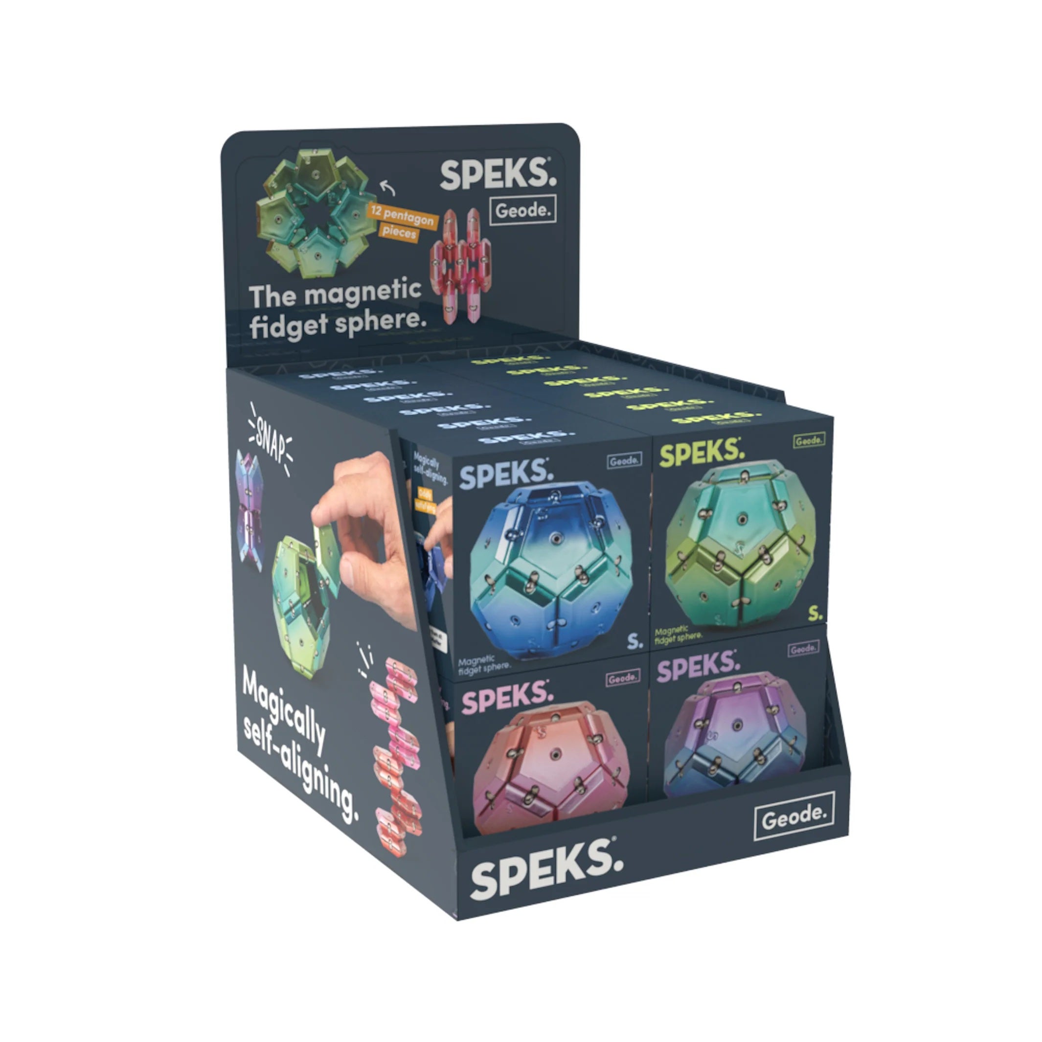 Speks Geode - Pentagons 12-Piece Set, photo 1 of 6