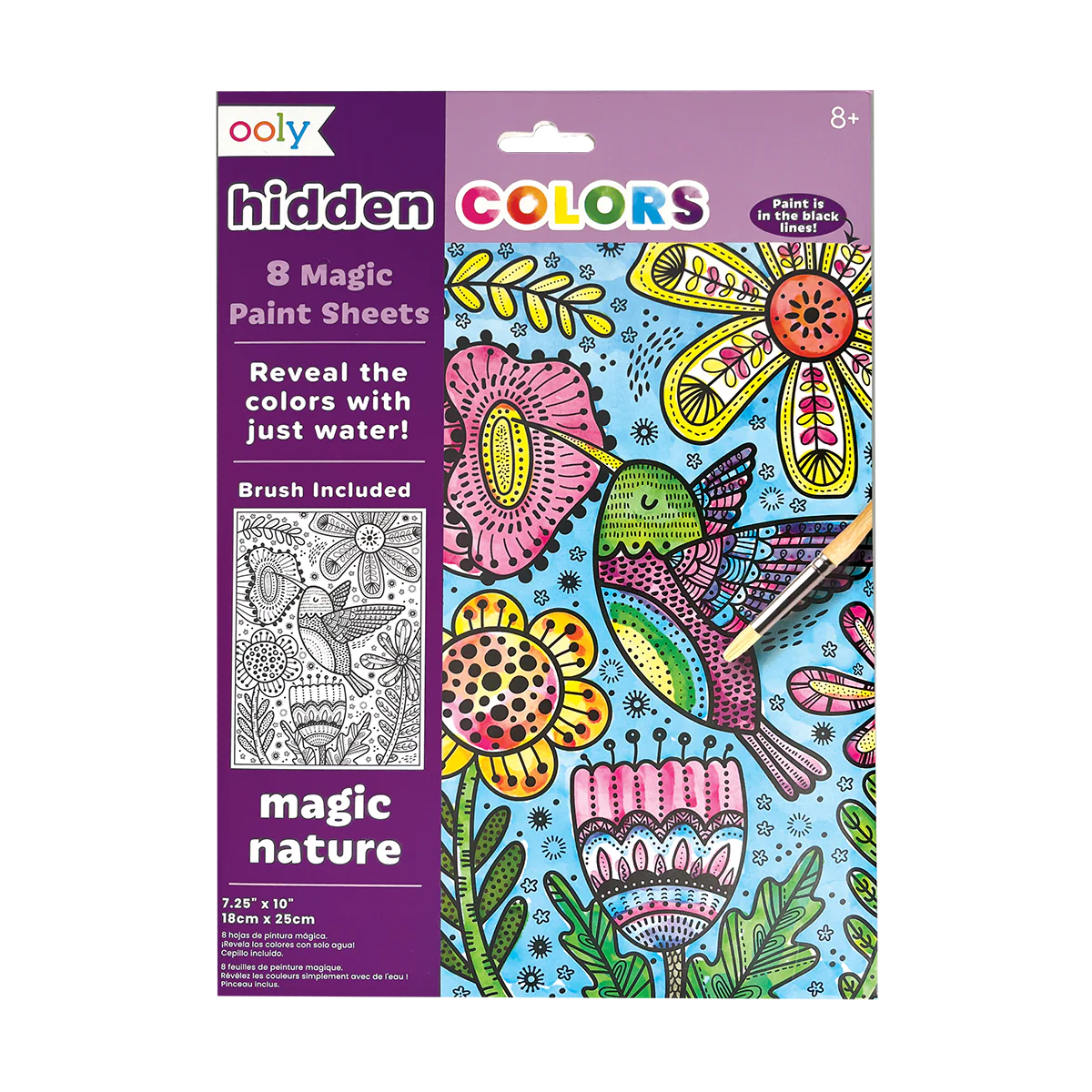 Ooly - Hidden Colors: Magic Paint Sheets - Magic Nature, photo 1 of 2