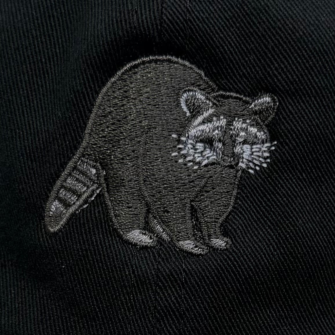 Standard Goods Hat - Raccoon - Black, photo 3 of 4