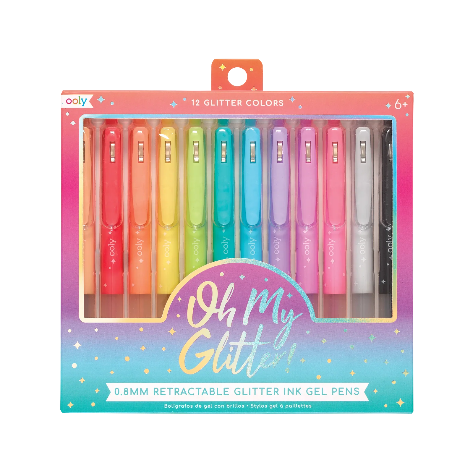 Ooly - Oh My Glitter! Retractable Glitter Ink Gel Pens, photo 1 of 2