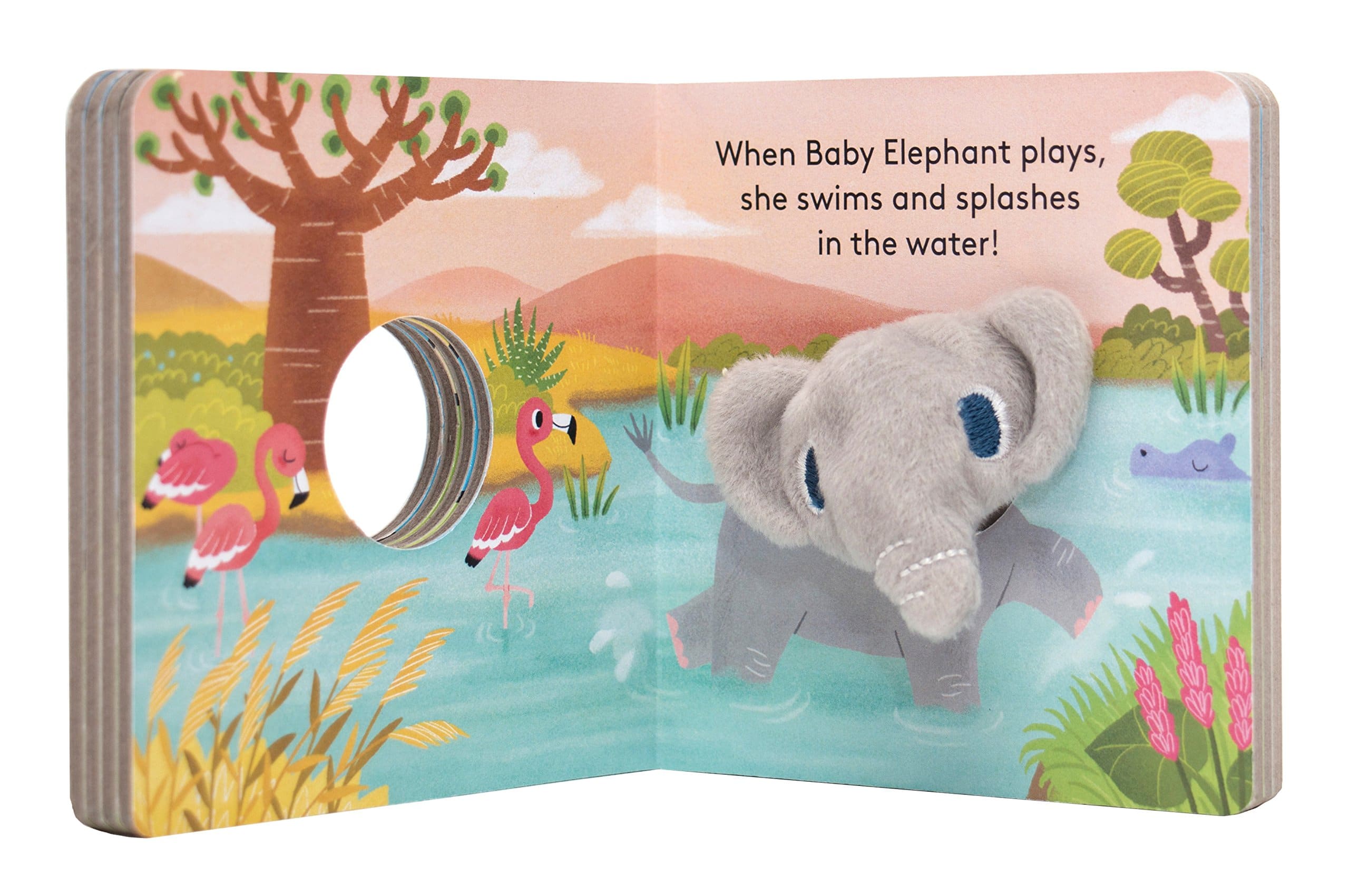Chronicle - Baby Elephant Finger Puppet Book, photo 2 of 2