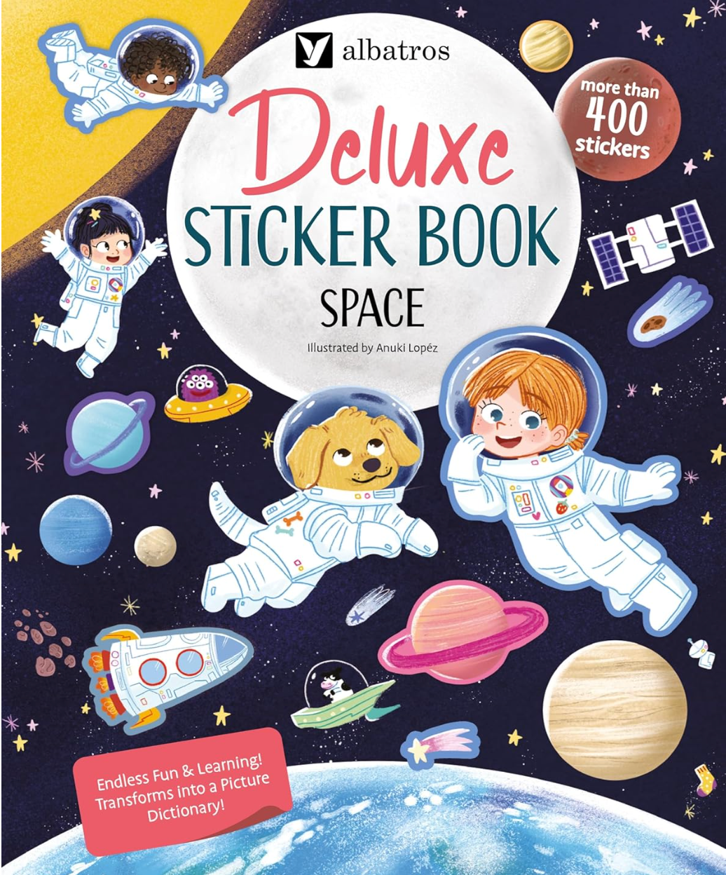 Ingram - Deluxe Sticker Book - Space, photo 1 of 2