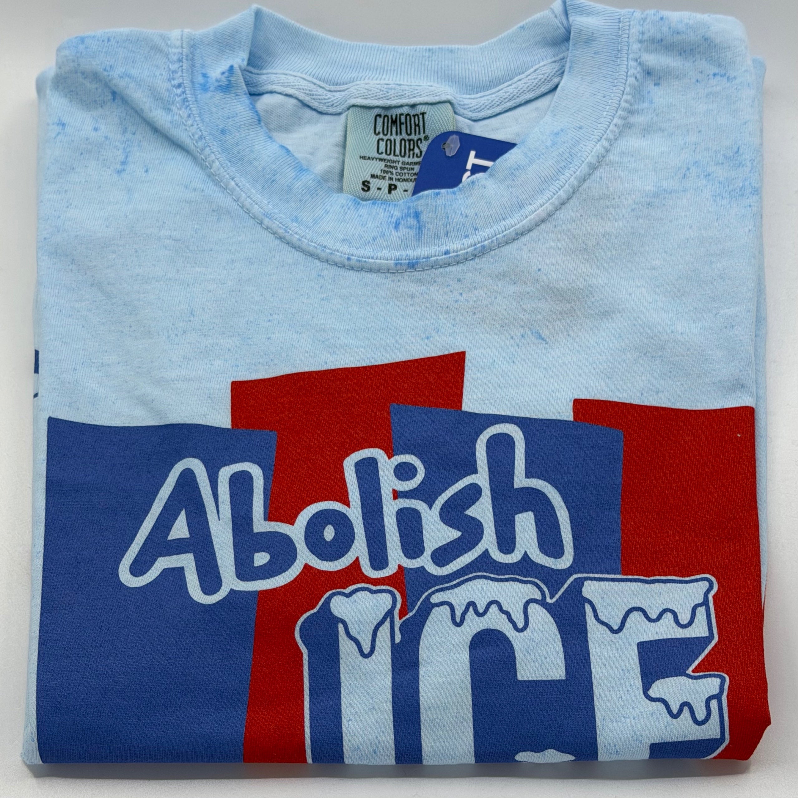 RAYGUN Tee - Abolish ICE Blue, photo 2 of 2