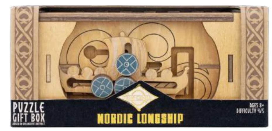 Project Genius - Nordic Longship Puzzlebox, photo 1 of 2