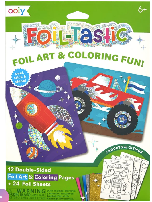 Ooly - Foil-tastic: Foil Art & Coloring Fun - Gadgets & Gizmos