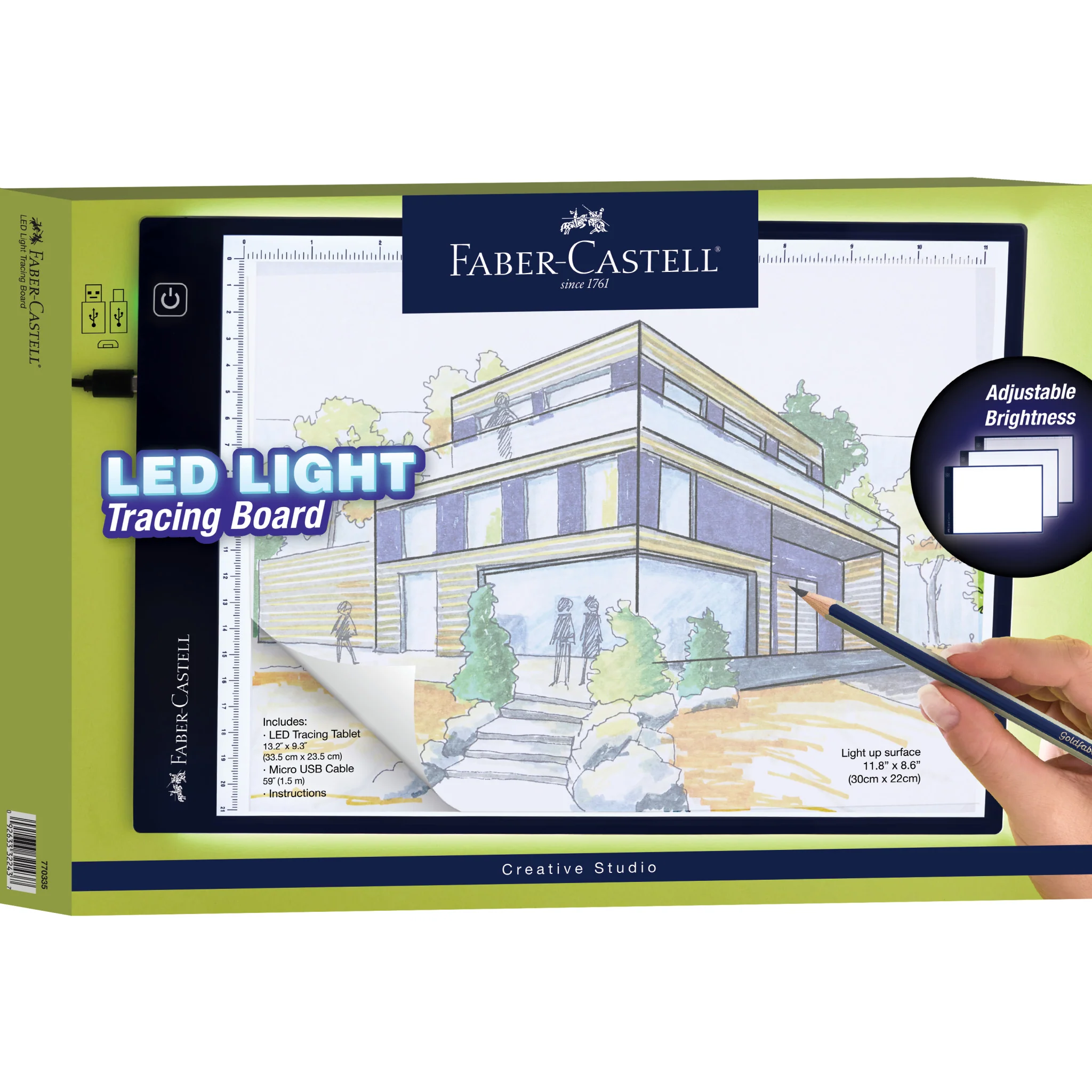Faber-Castell - 5 LED Light Tracing Board, photo 1 of 5