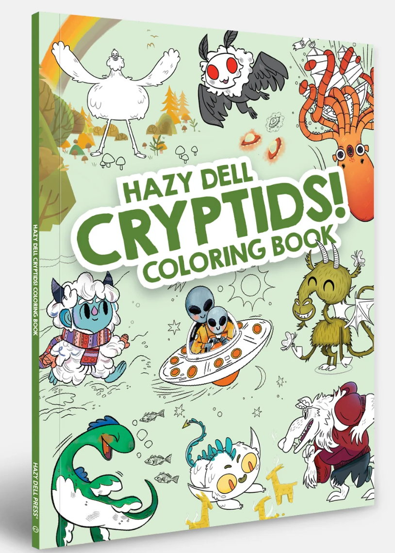 Ingram - Hazy Dell Cryptids! Coloring Book