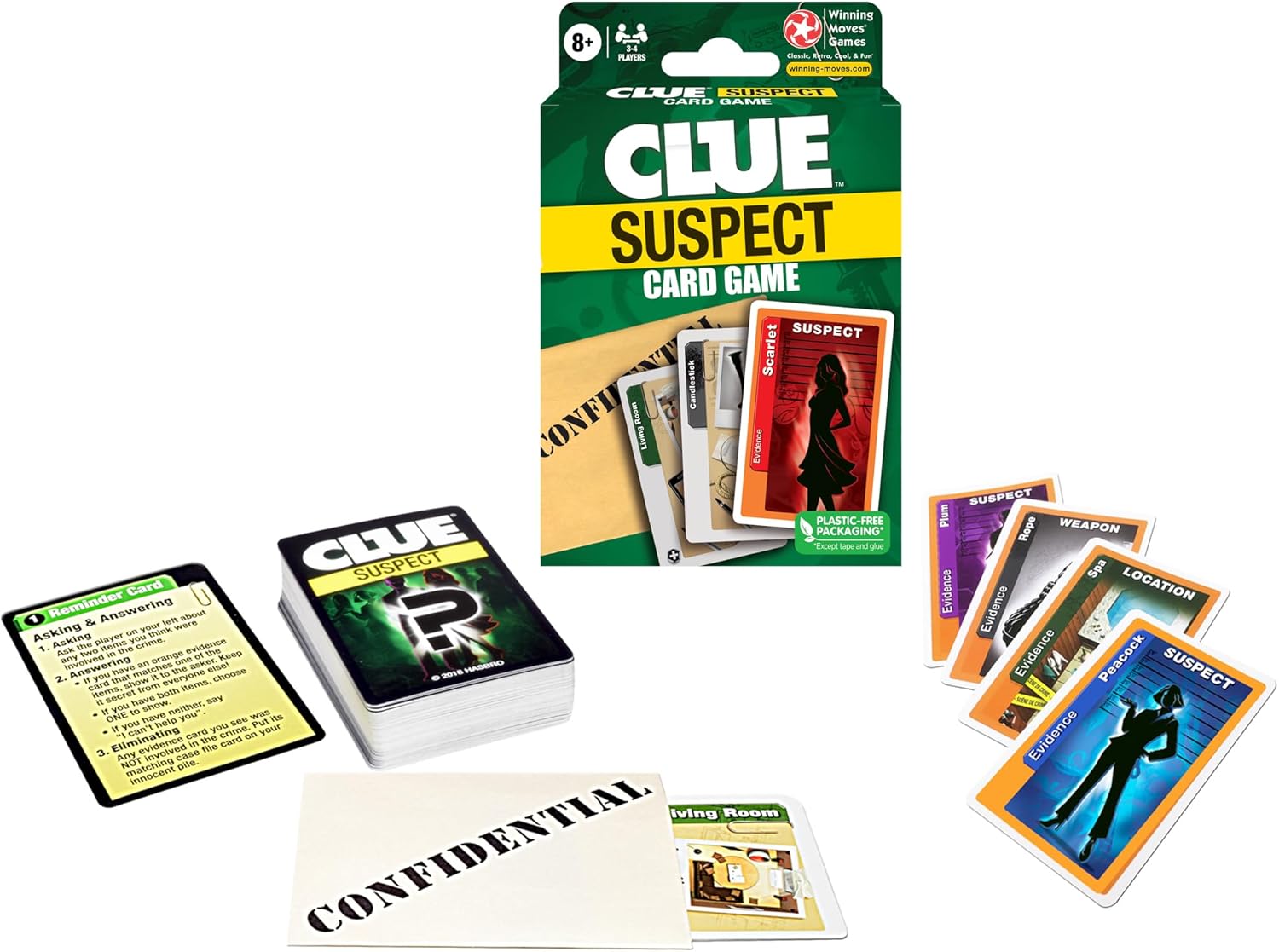 Winning Moves Games - Suspect Card Game
