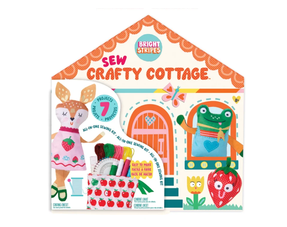 Bright Stripes - Sew Crafty Cottage