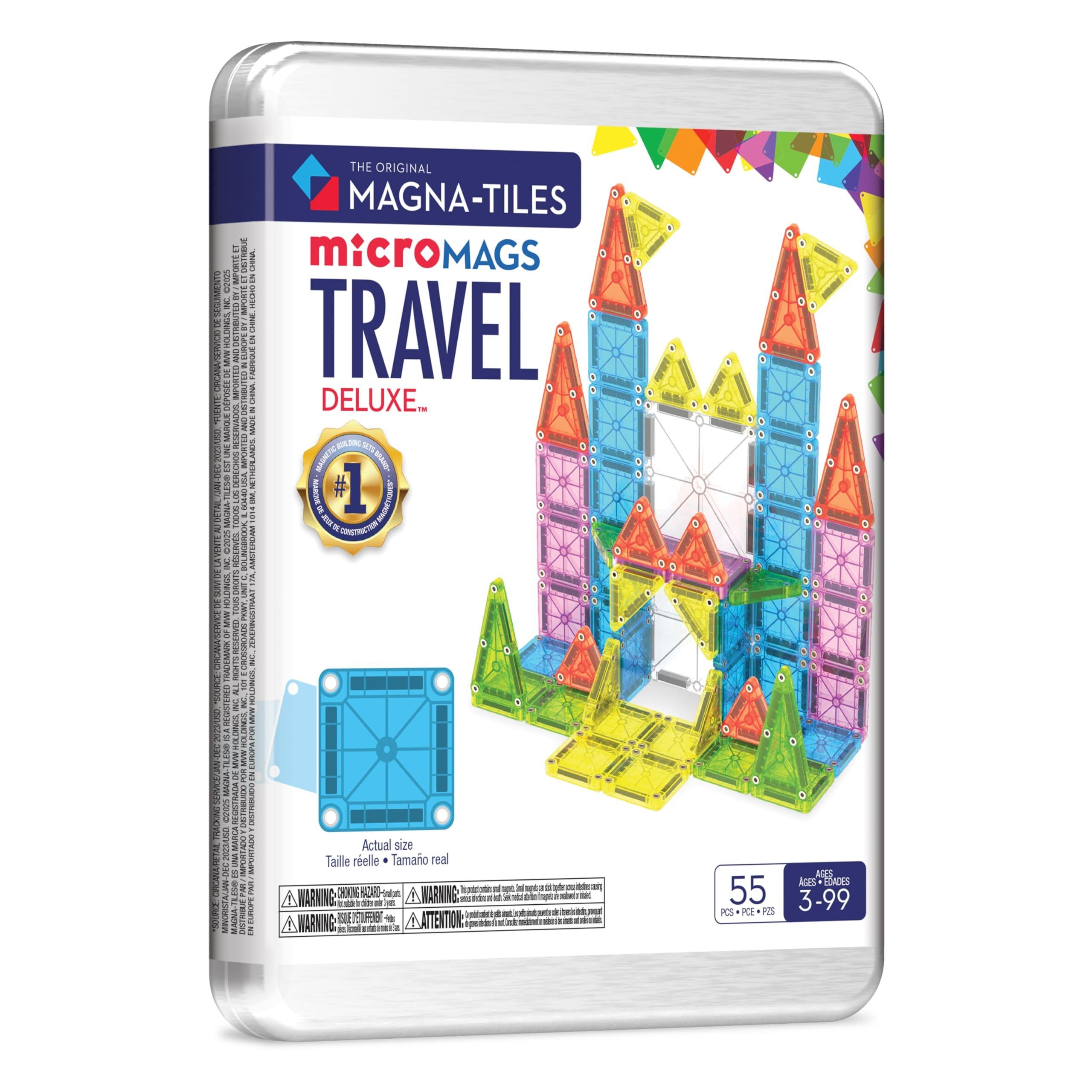 Magna-Tiles - Deluxe Travel Set - Magnetic Construction Set, photo 1 of 5