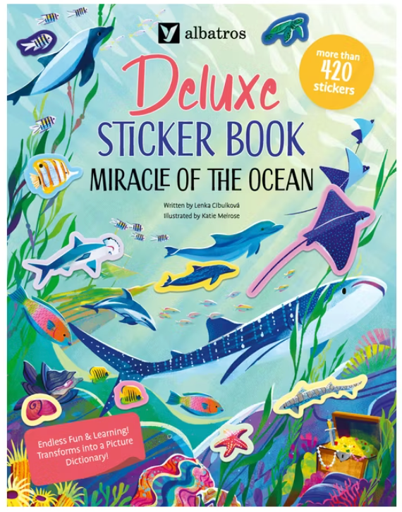 Ingram - Deluxe Sticker Book - Miracle Of The Ocean