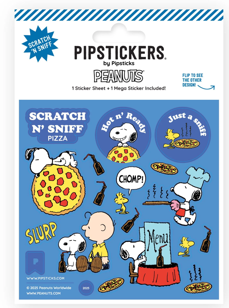 Pipsticks - Peanuts Hot Pizza Scratch N' Sniff