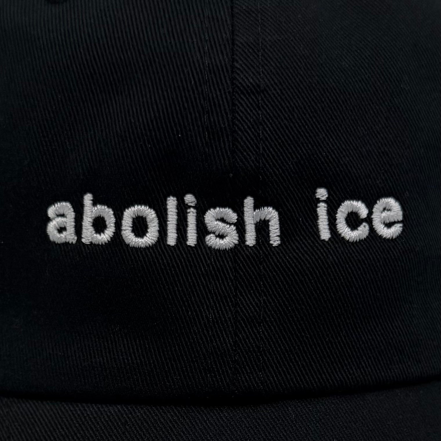 Standard Goods Hat - Abolish Ice - Black, photo 3 of 4