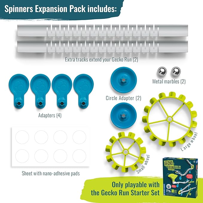 Thames & Kosmos - Gecko Run Marble Run Spinners Expansion Pack, photo 6 of 6