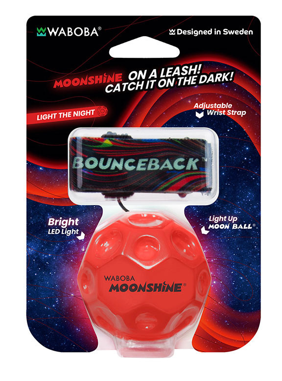 Waboba - Bounceback Moonball On A Leash LED, photo 1 of 2