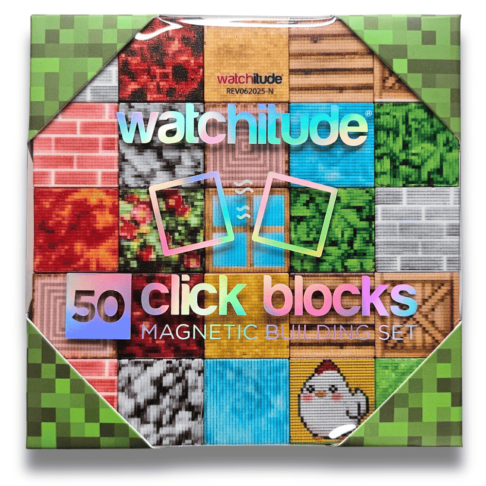 Watchitude - Click Blocks - Magnetic 50pc Building Set, photo 1 of 3