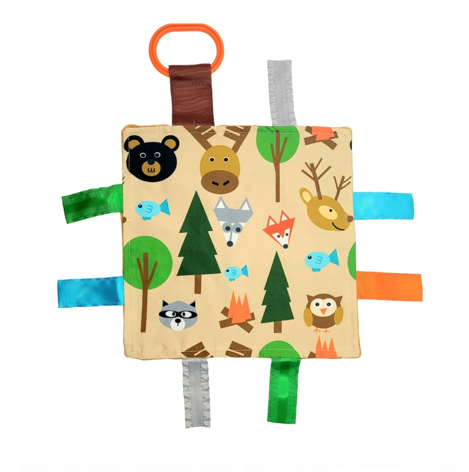 Baby Jack - Forest Animal Crinkle Lovey