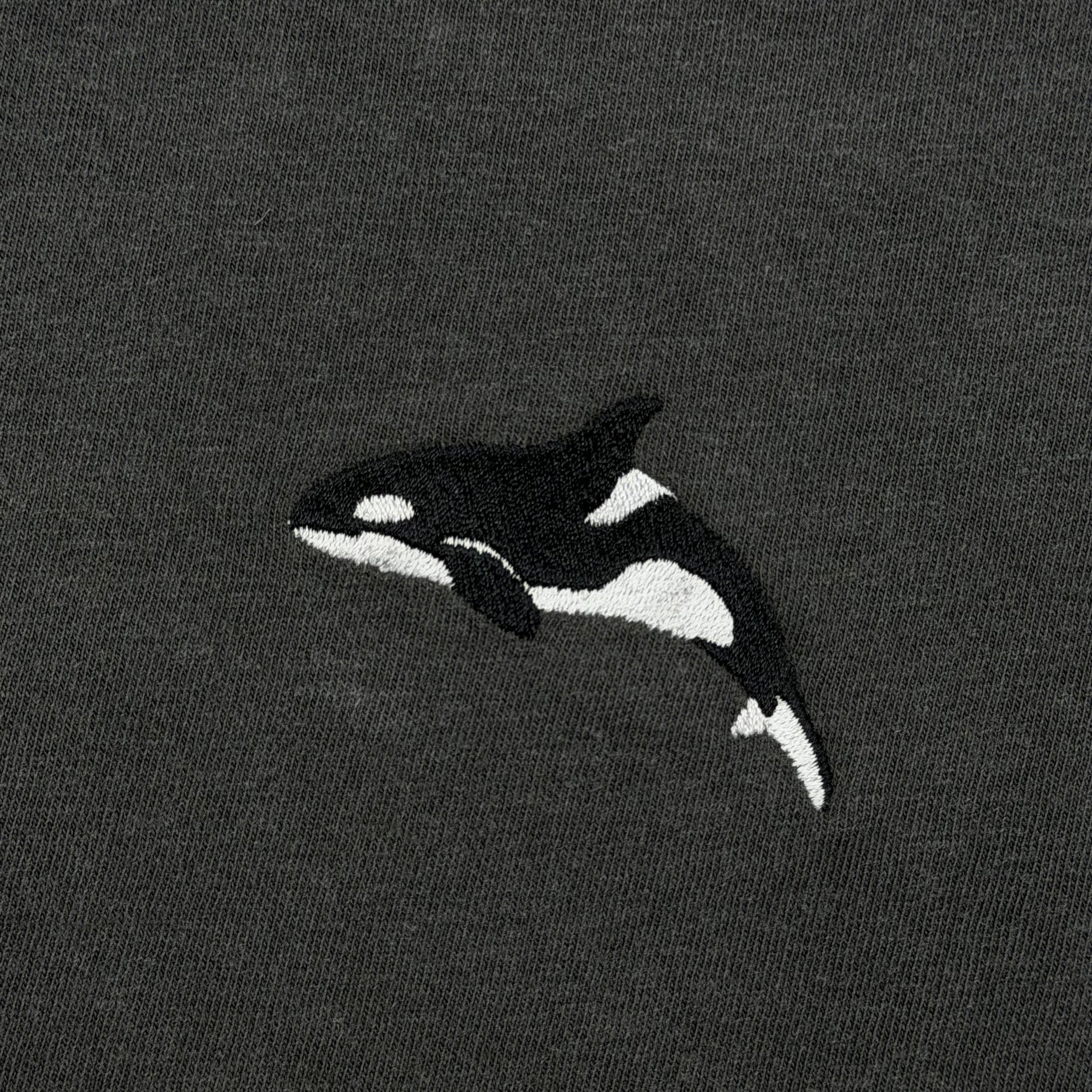 Standard Goods Tee - Orca Embroidered Pepper, photo 2 of 2