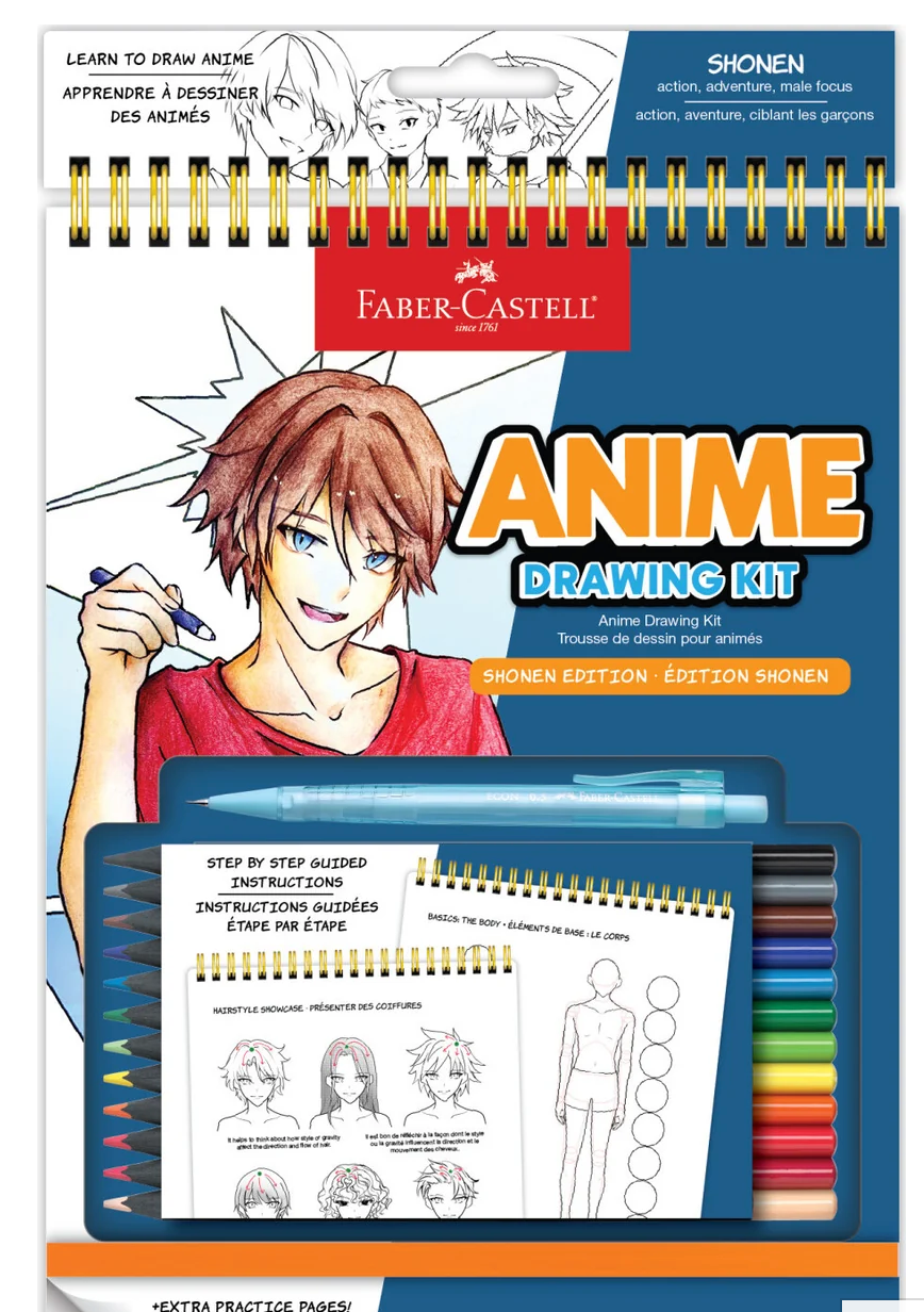 Faber-Castell - Anime Drawing Kit - Shonen