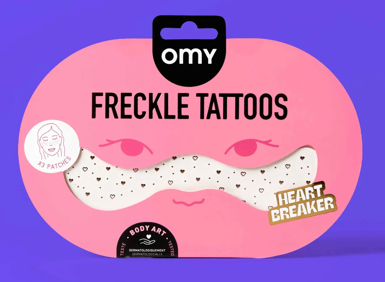 OMY - Heartbreak Freckles Tattoo Sheets