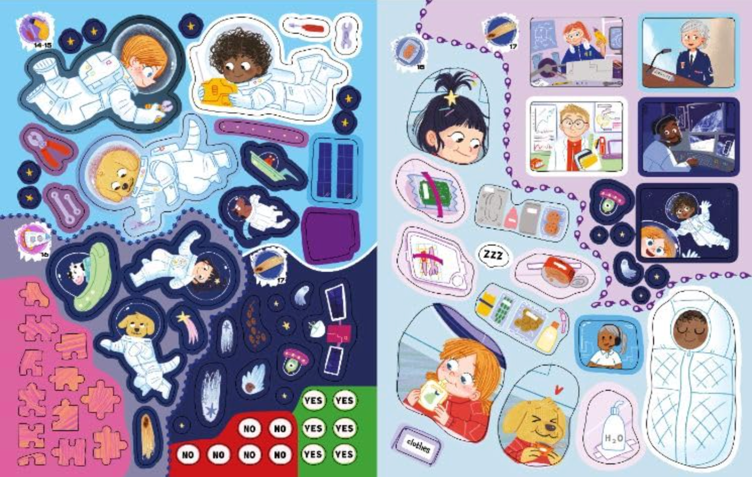 Ingram - Deluxe Sticker Book - Space, photo 2 of 2